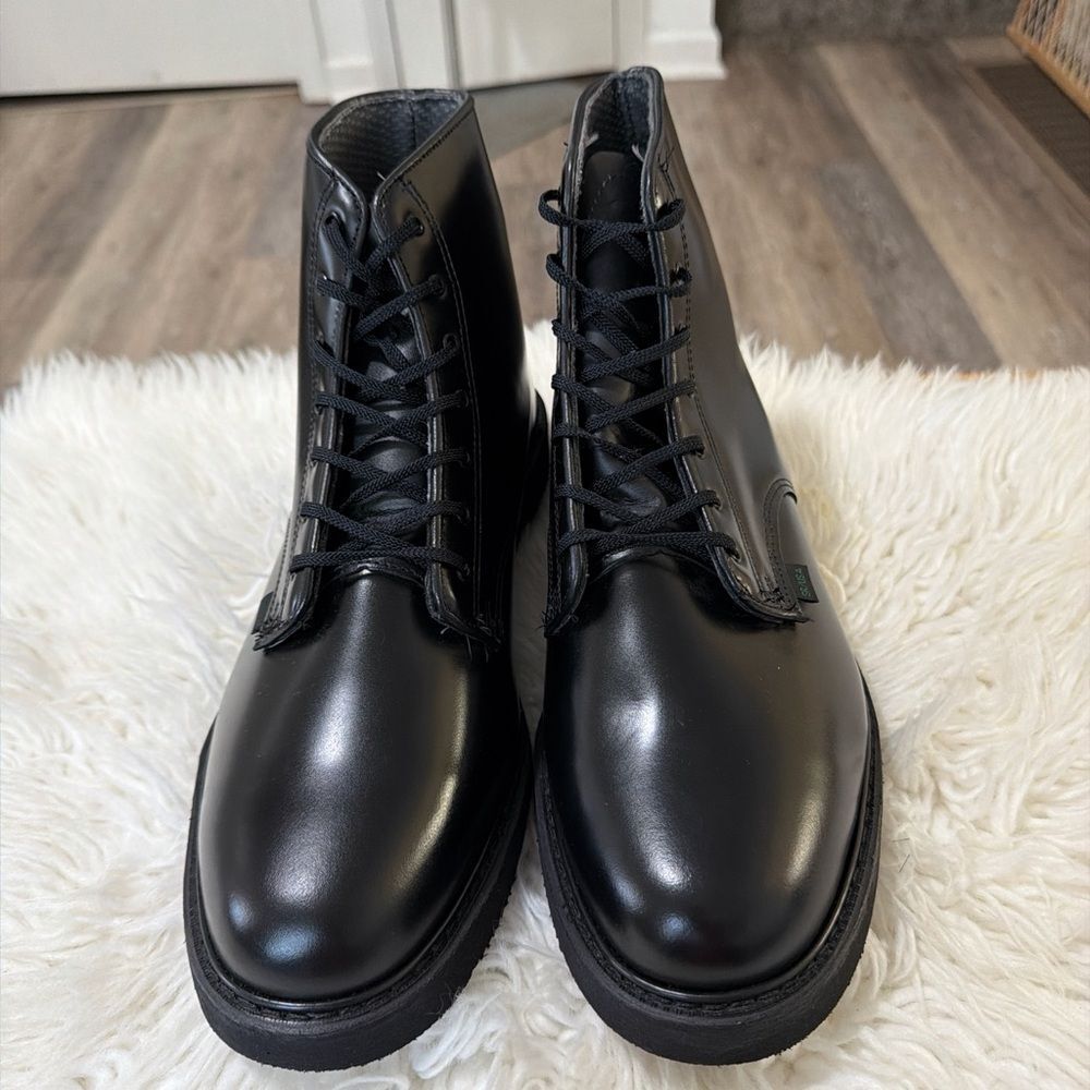 Bates Black Leather Men's Boots Size 13 NWOT